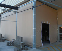 commercial tarp enclosure