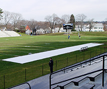 Football sideline tarps