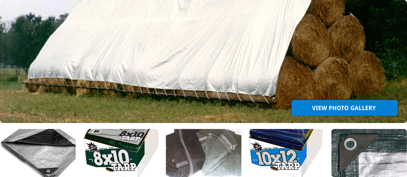 Tarp Accessories Straps, Adhesive and Poly & Canvas Tarps