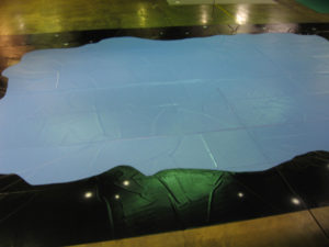 Electra Tarp Custom Digitally Printed Guard & Percussion Flooring