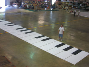 Electra Tarp Custom Piano Guard & Percussion Floor Cover