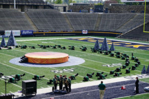 Electra Tarp Band Performance Tarps & Stage Cover for Football Field