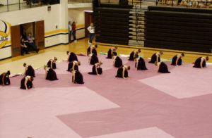 Custom Drumline Floor