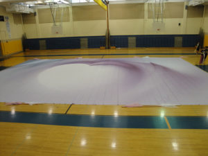 Electra Tarp Guard Floor Cover for Gym
