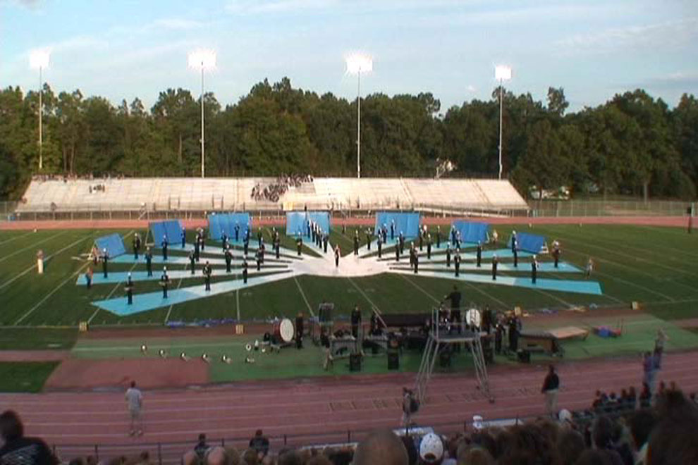 Custom Drumline Tarp