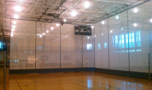 Electra Tarp Vinyl Mesh Gym Divider