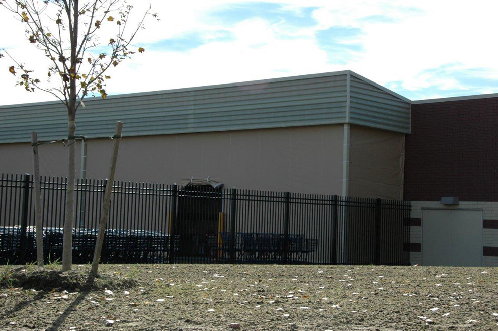 Electra Tarp Industrial Divider in Tan Color