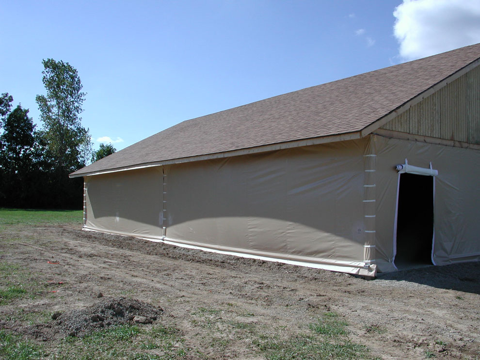 Electra Tarp Industrial Outdoor Vinyl Enclosure