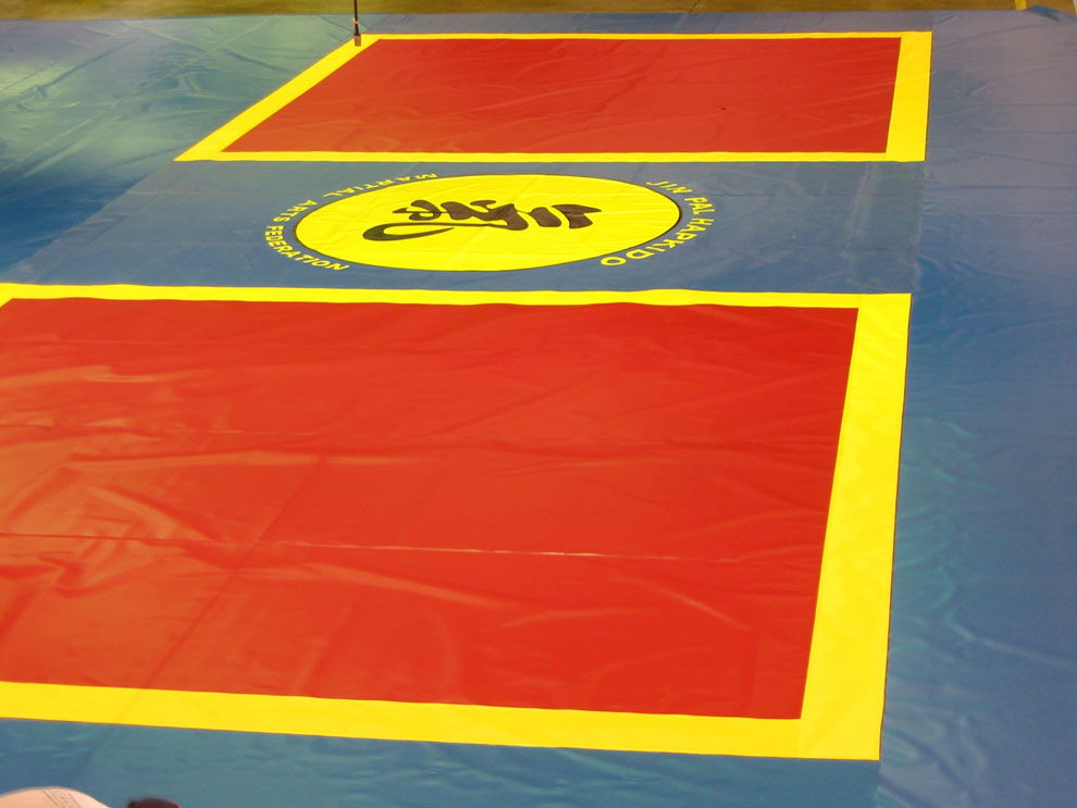 Martial Arts Floor Tarp