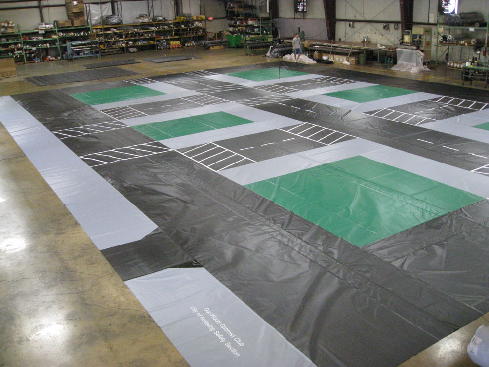 Made to Order Safety Town Tarp