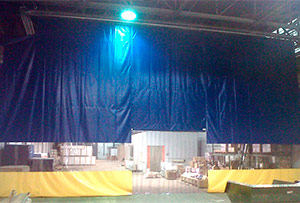 Electra Tarp Custom Industrial Warehouse & Shop Curtain Dividers