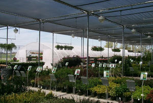 Black greenhouse roof tarp