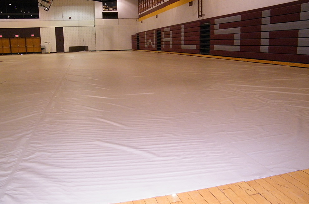 ET Custom Gym Floor Tarp