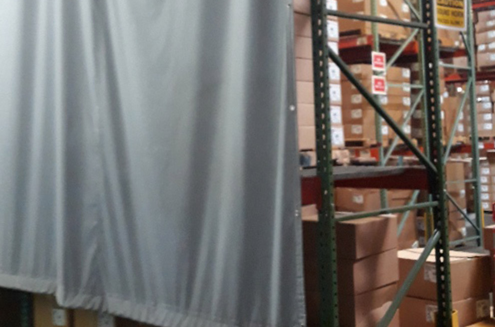 ET Industrial Curtain For Pallet Rack