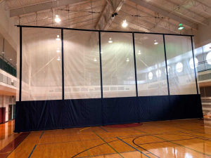 custom gym divider curtain