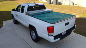 Custom commercial truck bed tarp